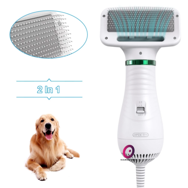 cepillo secador para mascotas