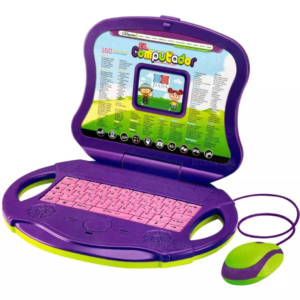 computador para niños color morado