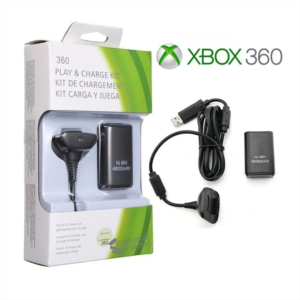Kit Carga Y Juega Para Xbox 360 + 4800 Ni-Mh