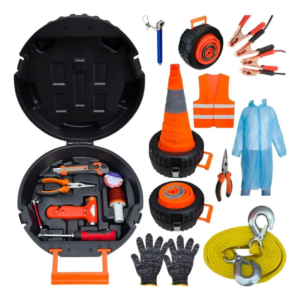 Kit de Carretera Reglamentario PROTOOL de 14 piezas con estuche rígido